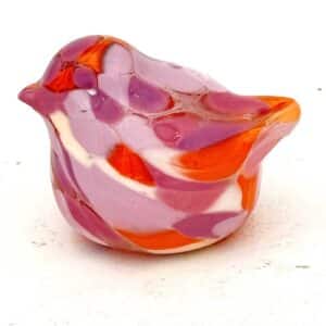 Lilac and Red Bird