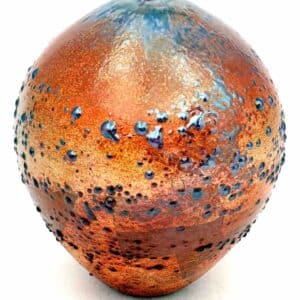 Hot Lava Lustre Vase